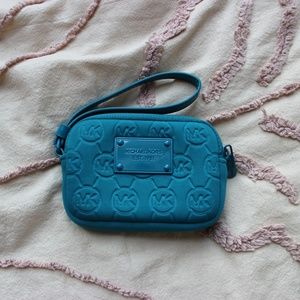 Michael Kors Blue Wrist Wallet